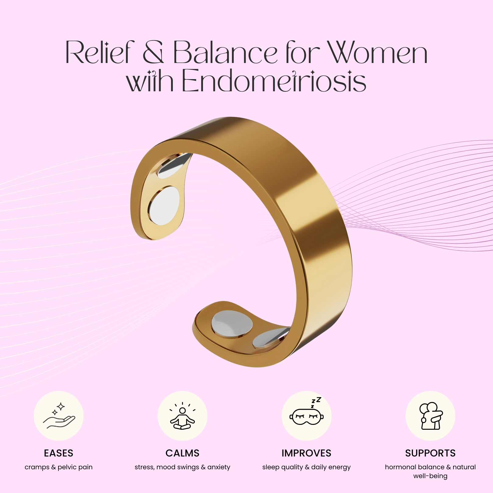LYRIA RING | SILVER CALM