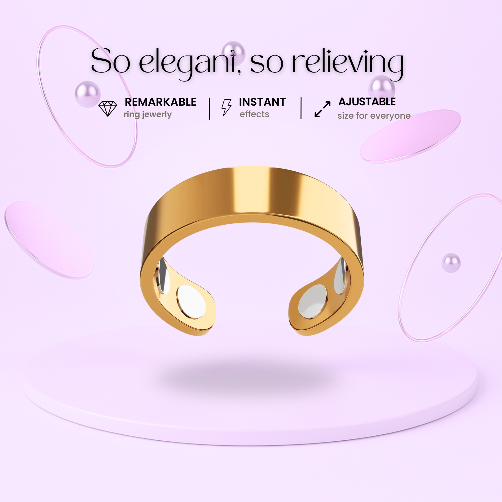 LYRIA RING | SILVER CALM