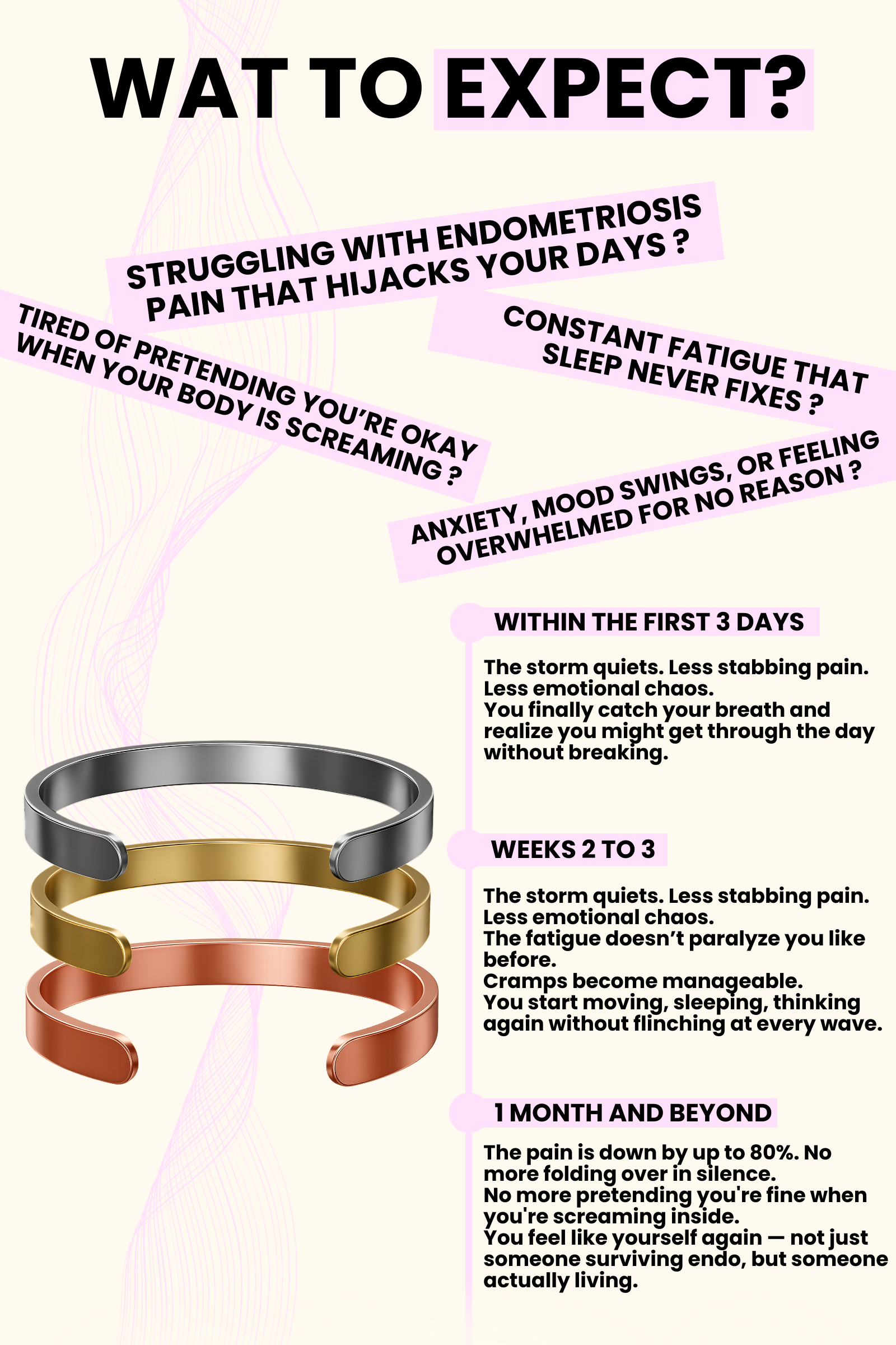 LYRIA BRACELET | YELLOW GOLD CALM