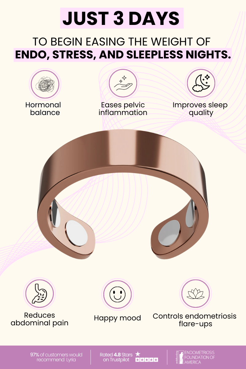 LYRIA RING | ROSE GOLD CALM