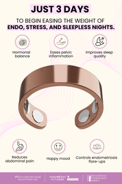 LYRIA RING | ROSE GOLD CALM