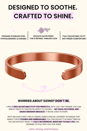 LYRIA BRACELET | ROSE GOLD CALM